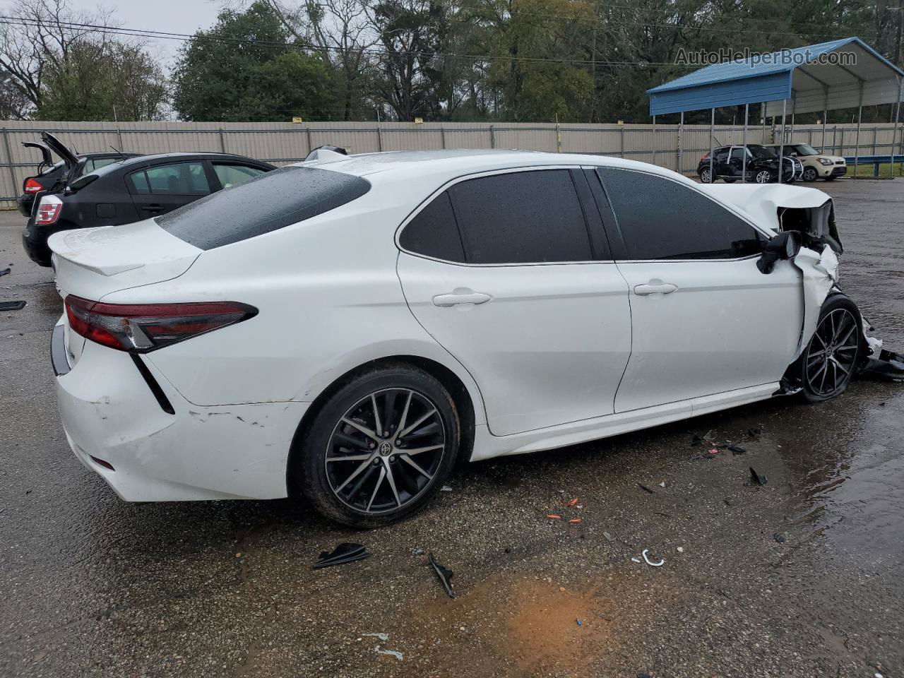 2021 Toyota Camry Se Белый vin: 4T1G11AK5MU594466