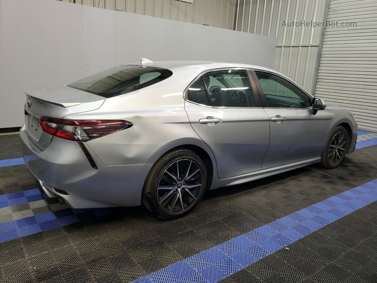 2021 Toyota Camry Se Silver vin: 4T1G11AK6MU480797