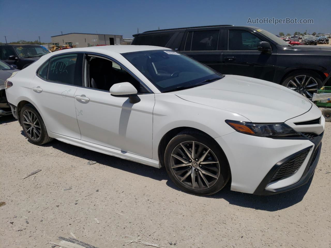 2021 Toyota Camry Se Белый vin: 4T1G11AK6MU520201