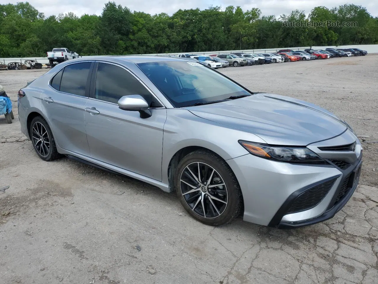 2021 Toyota Camry Se Silver vin: 4T1G11AK6MU531540