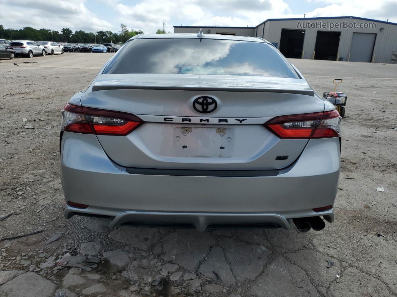 2021 Toyota Camry Se Серебряный vin: 4T1G11AK6MU531540