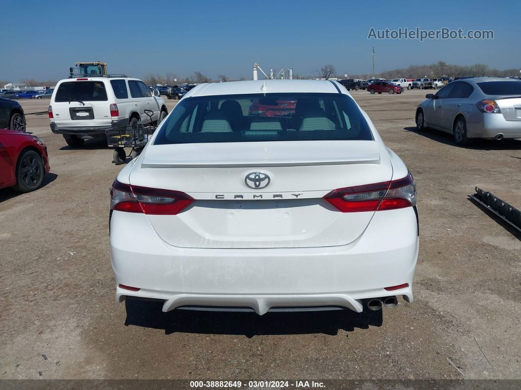 2021 Toyota Camry Se White vin: 4T1G11AK6MU557703