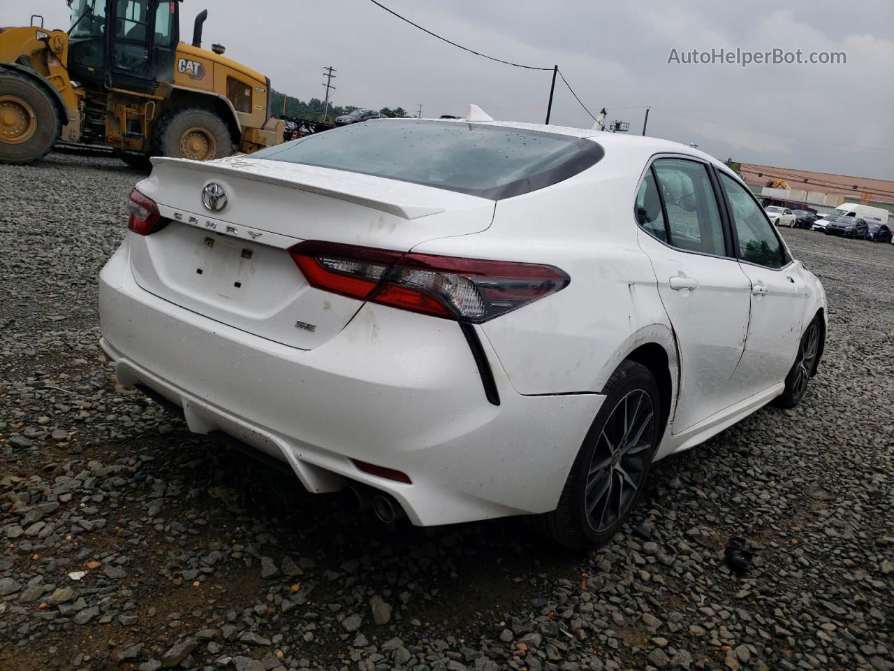 2021 Toyota Camry Se Белый vin: 4T1G11AK6MU569690