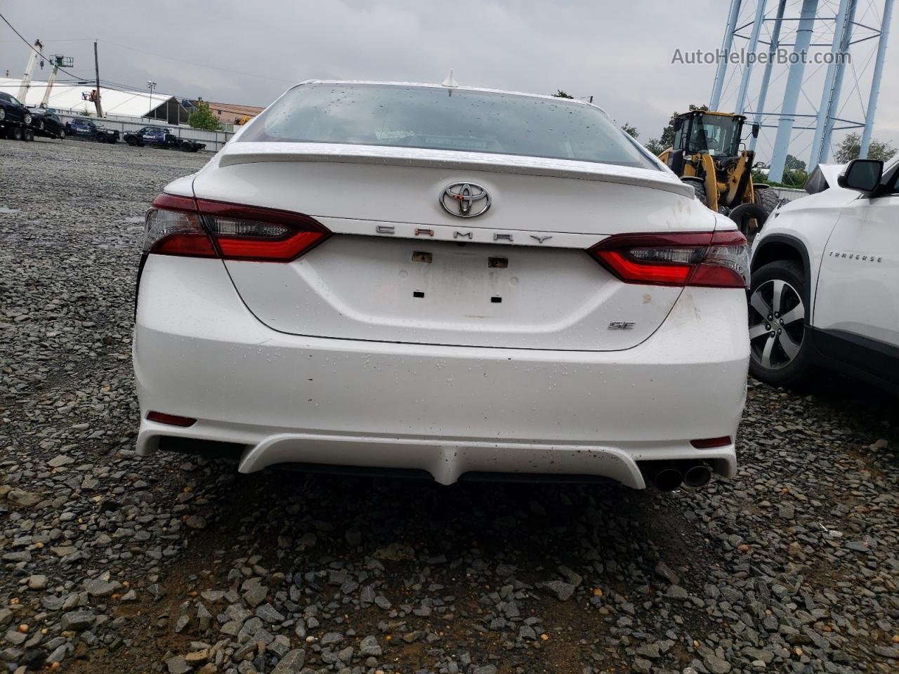 2021 Toyota Camry Se White vin: 4T1G11AK6MU569690