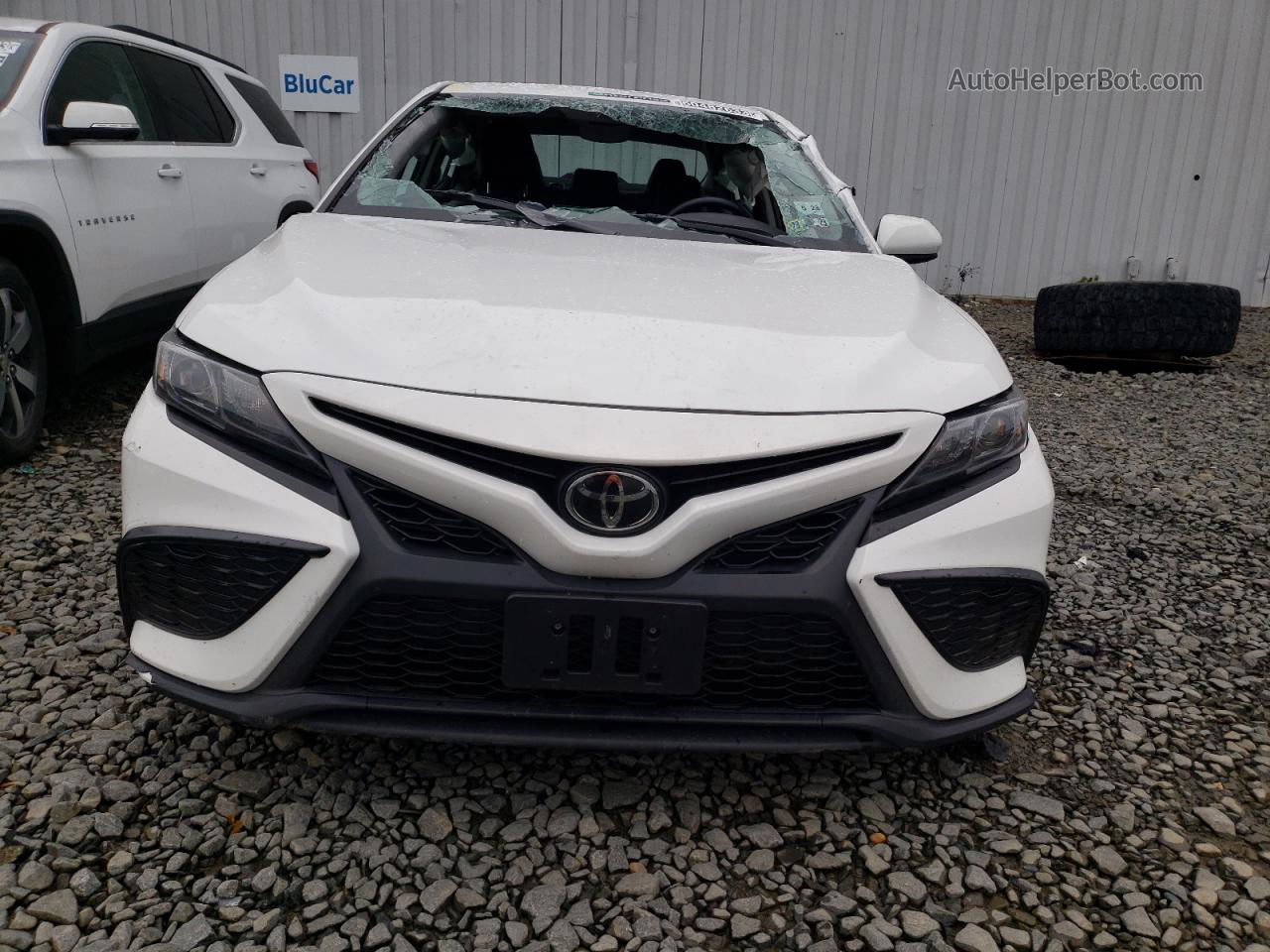 2021 Toyota Camry Se Белый vin: 4T1G11AK6MU569690