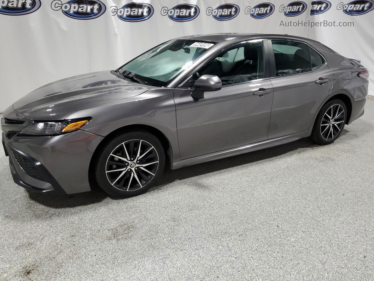 2021 Toyota Camry Se Gray vin: 4T1G11AK6MU571889