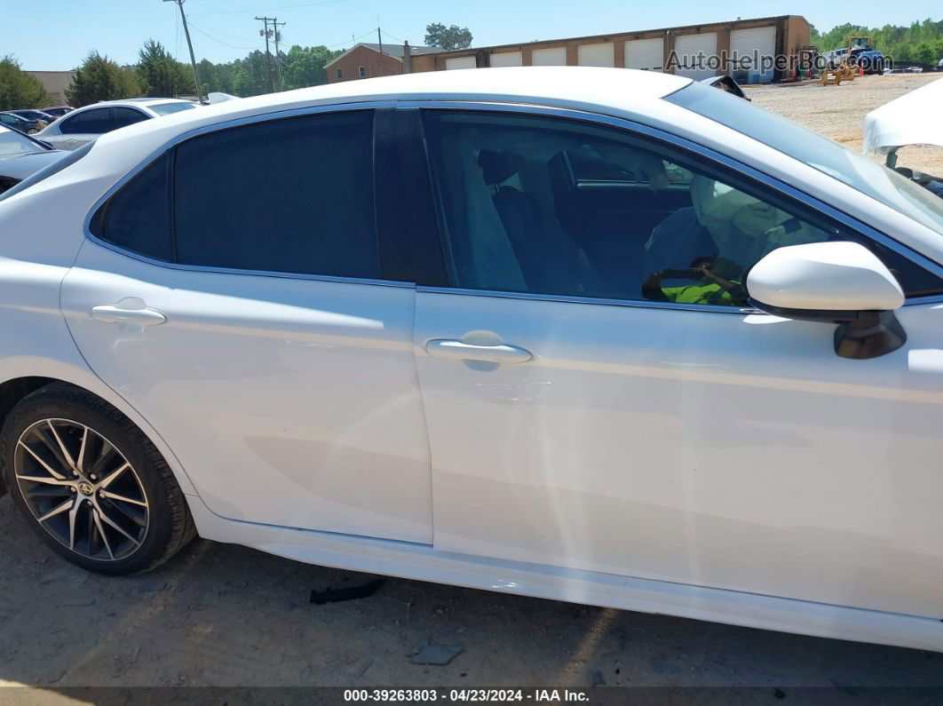 2021 Toyota Camry Se White vin: 4T1G11AK6MU601439