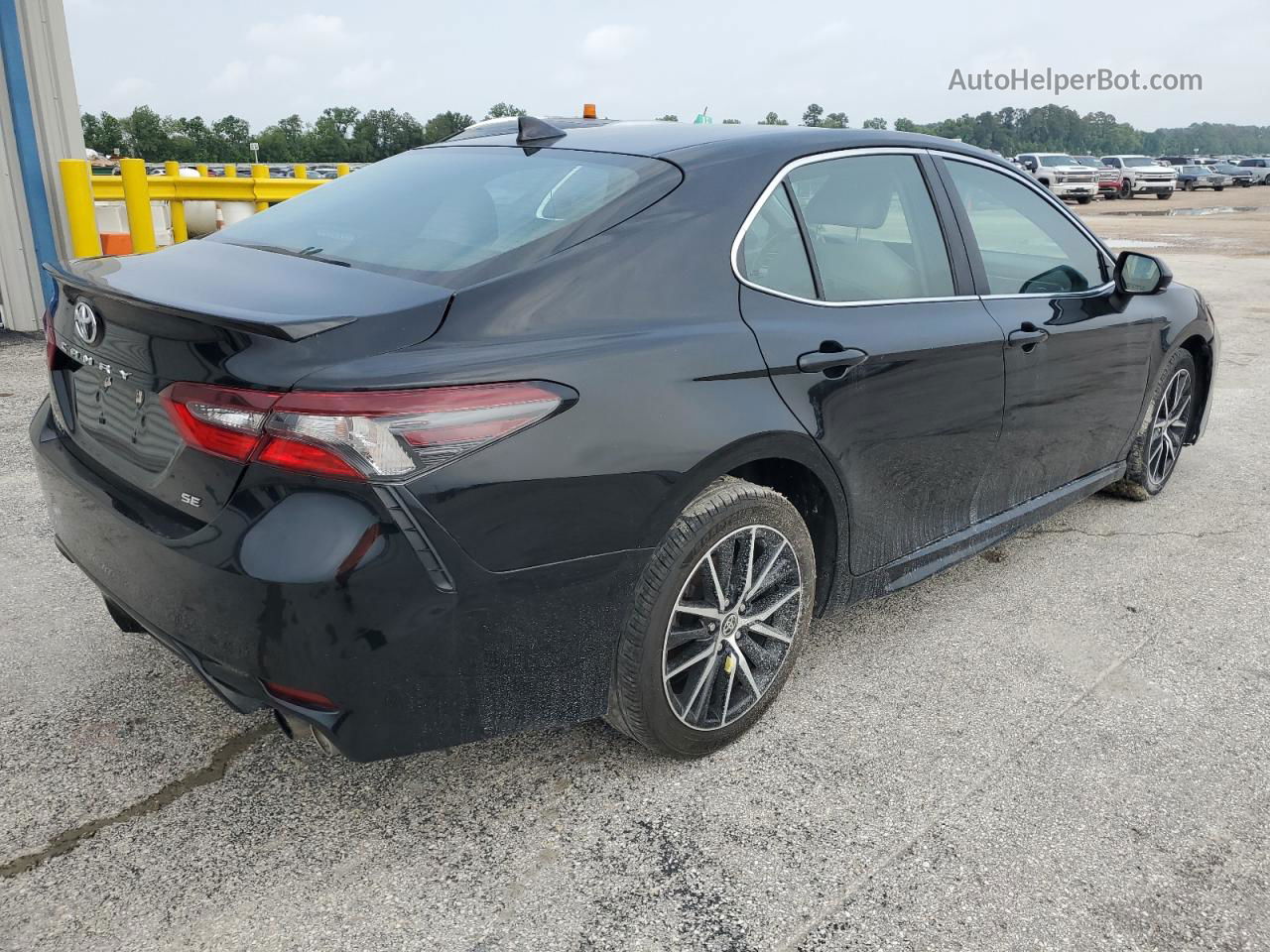 2021 Toyota Camry Se Black vin: 4T1G11AK7MU431186