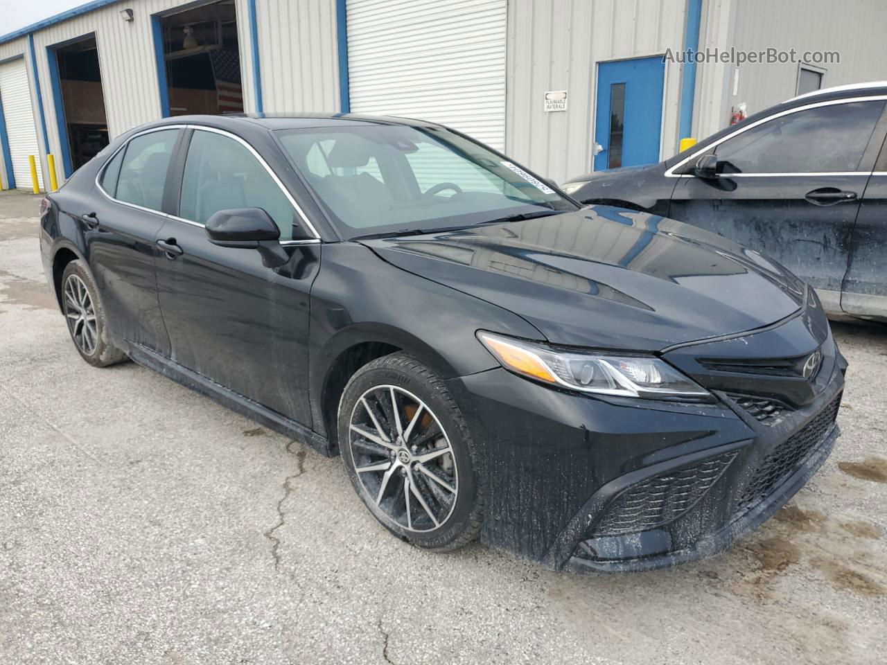 2021 Toyota Camry Se Black vin: 4T1G11AK7MU431186