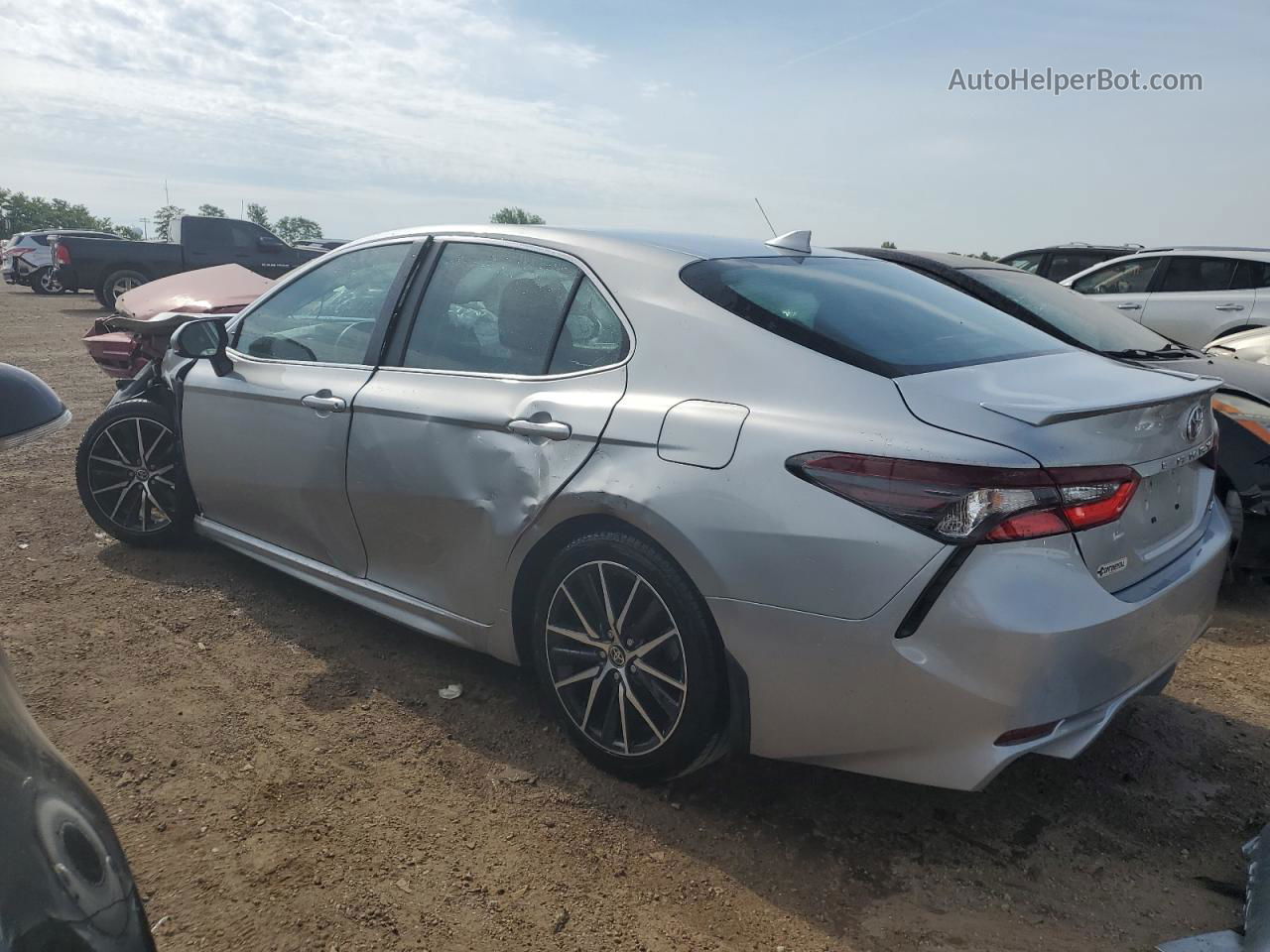 2021 Toyota Camry Se Silver vin: 4T1G11AK7MU451678