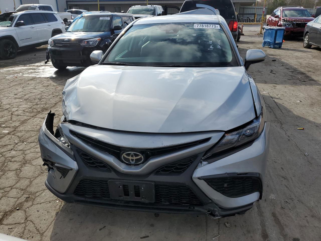 2021 Toyota Camry Se Silver vin: 4T1G11AK7MU465273