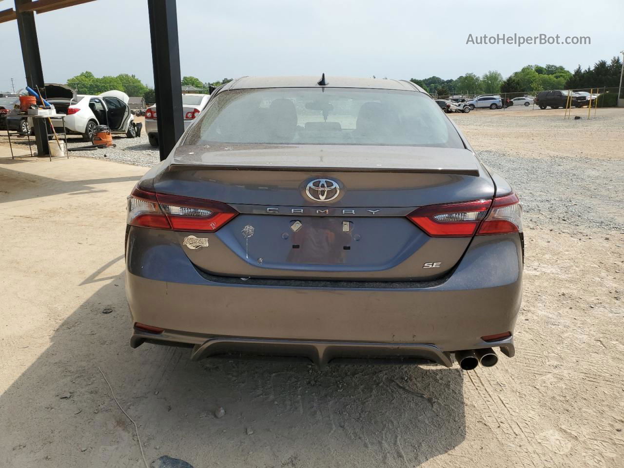 2021 Toyota Camry Se Gray vin: 4T1G11AK7MU477570