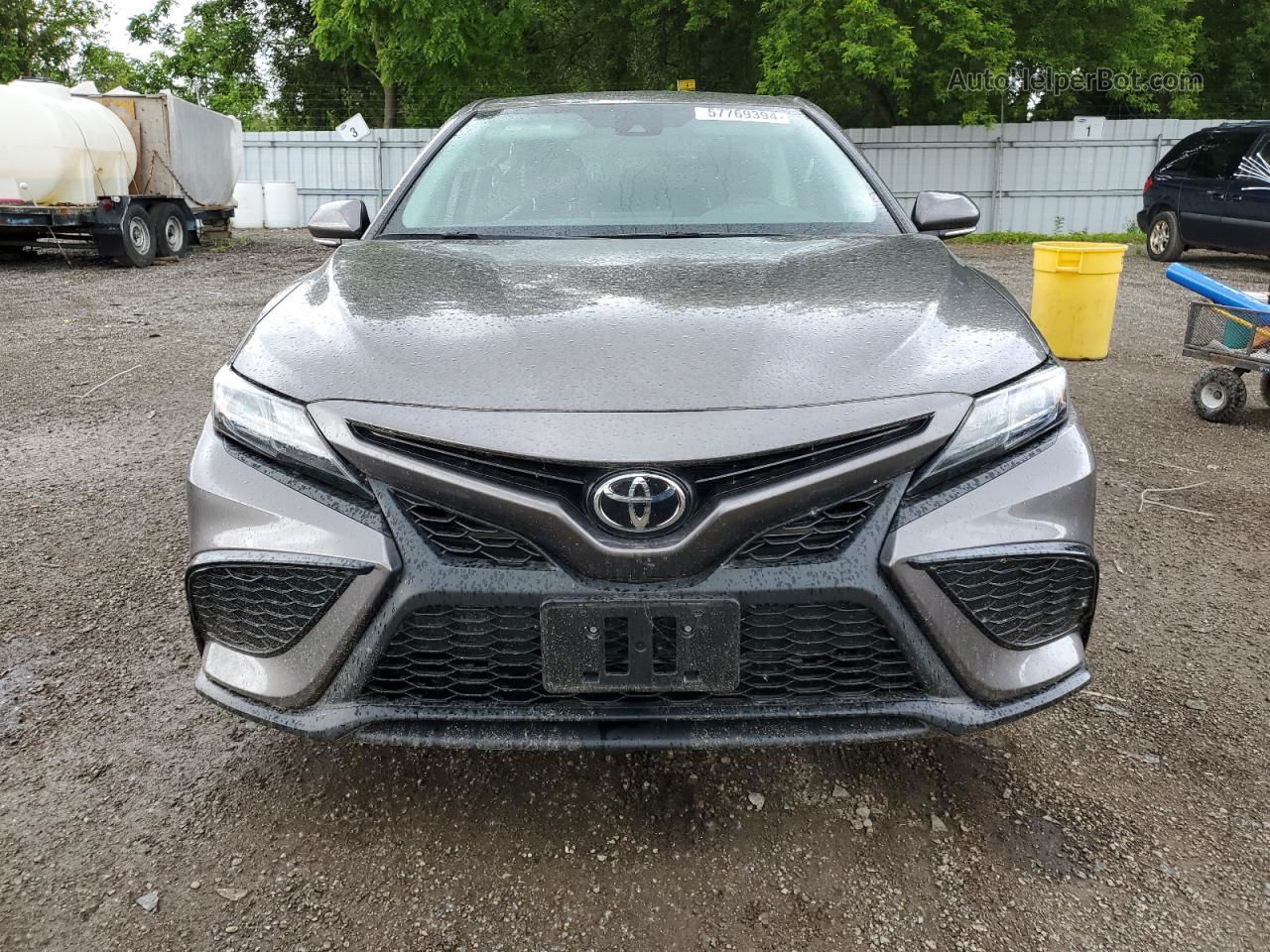 2021 Toyota Camry Se Серый vin: 4T1G11AK7MU550095