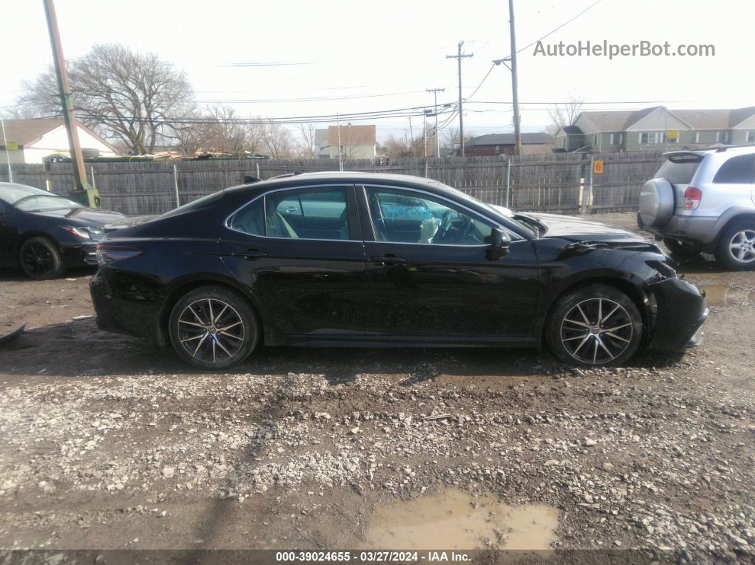 2021 Toyota Camry Se Black vin: 4T1G11AK7MU554874