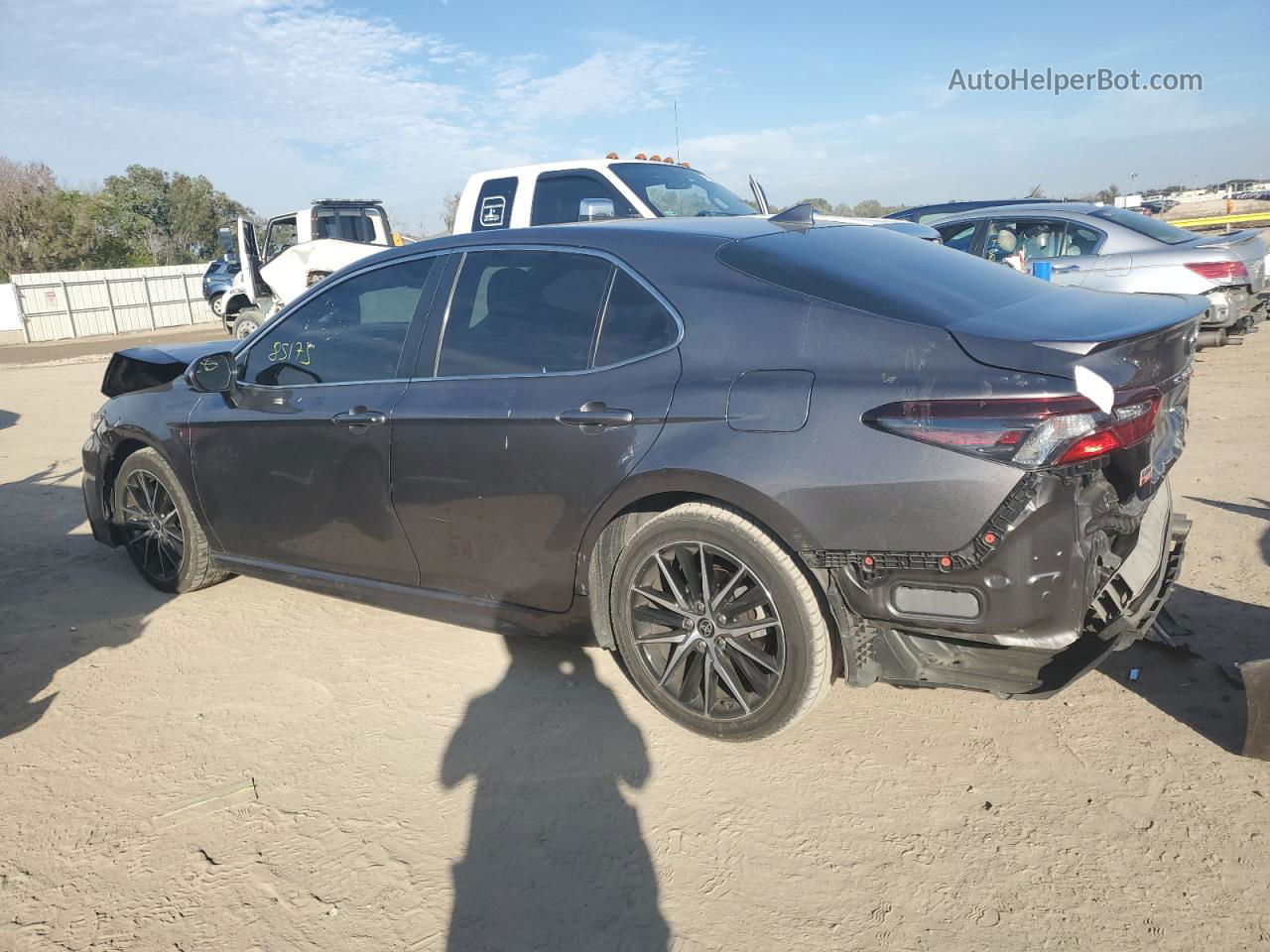 2021 Toyota Camry Se Угольный vin: 4T1G11AK7MU557872