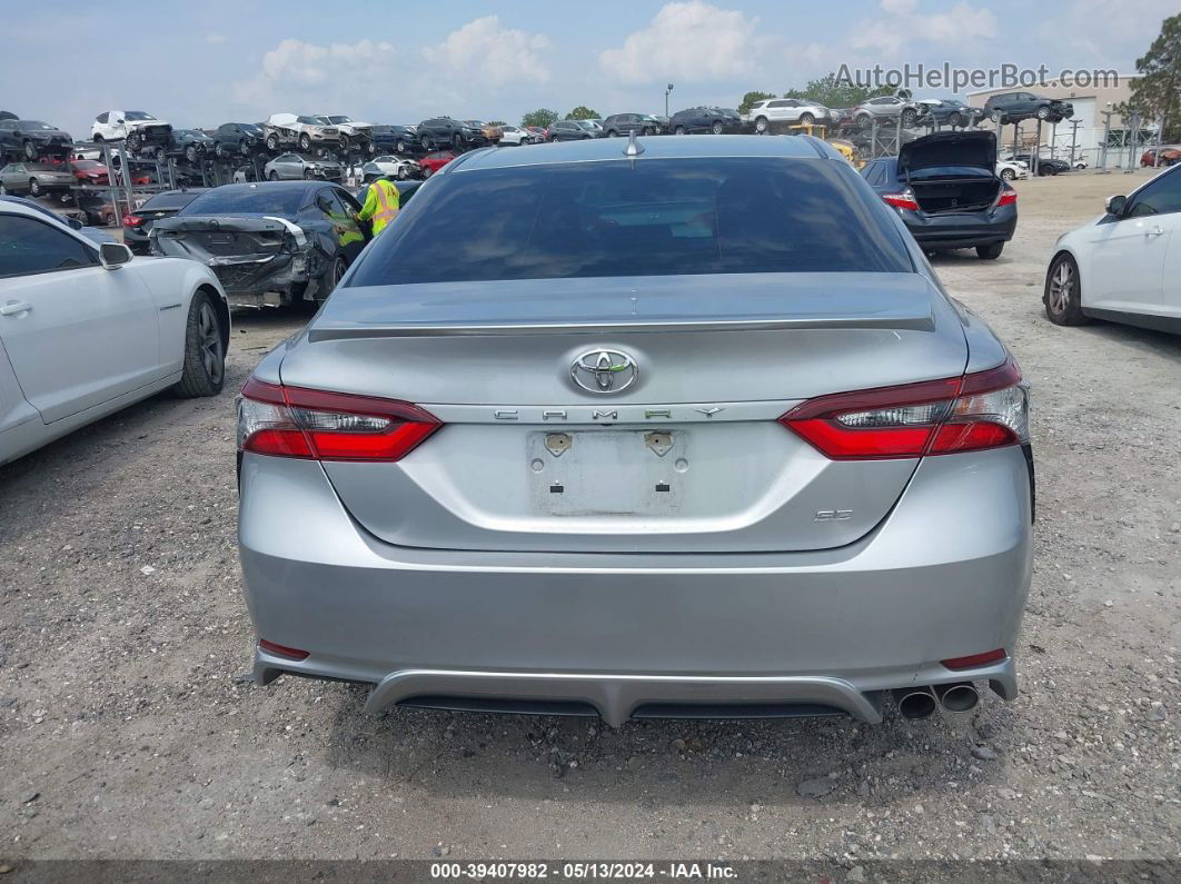 2021 Toyota Camry Se Silver vin: 4T1G11AK7MU575367