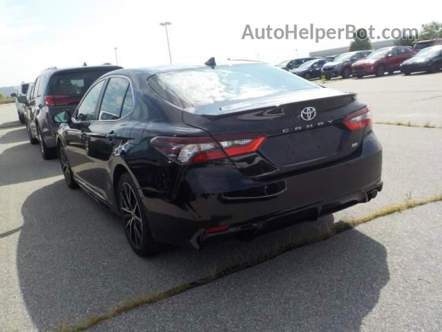 2021 Toyota Camry Se Black vin: 4T1G11AK7MU590225