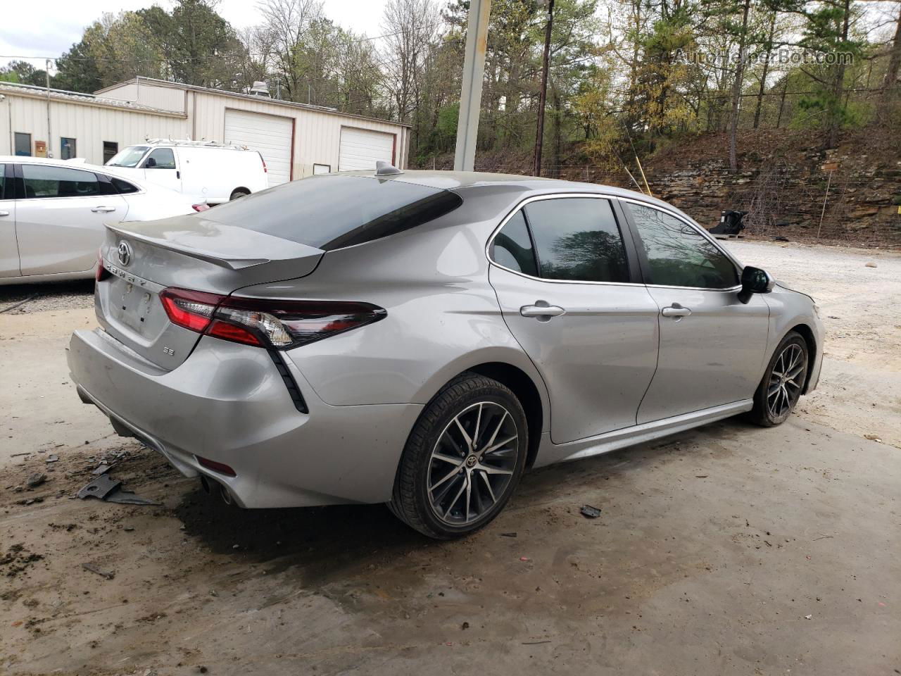 2021 Toyota Camry Se Silver vin: 4T1G11AK7MU608528