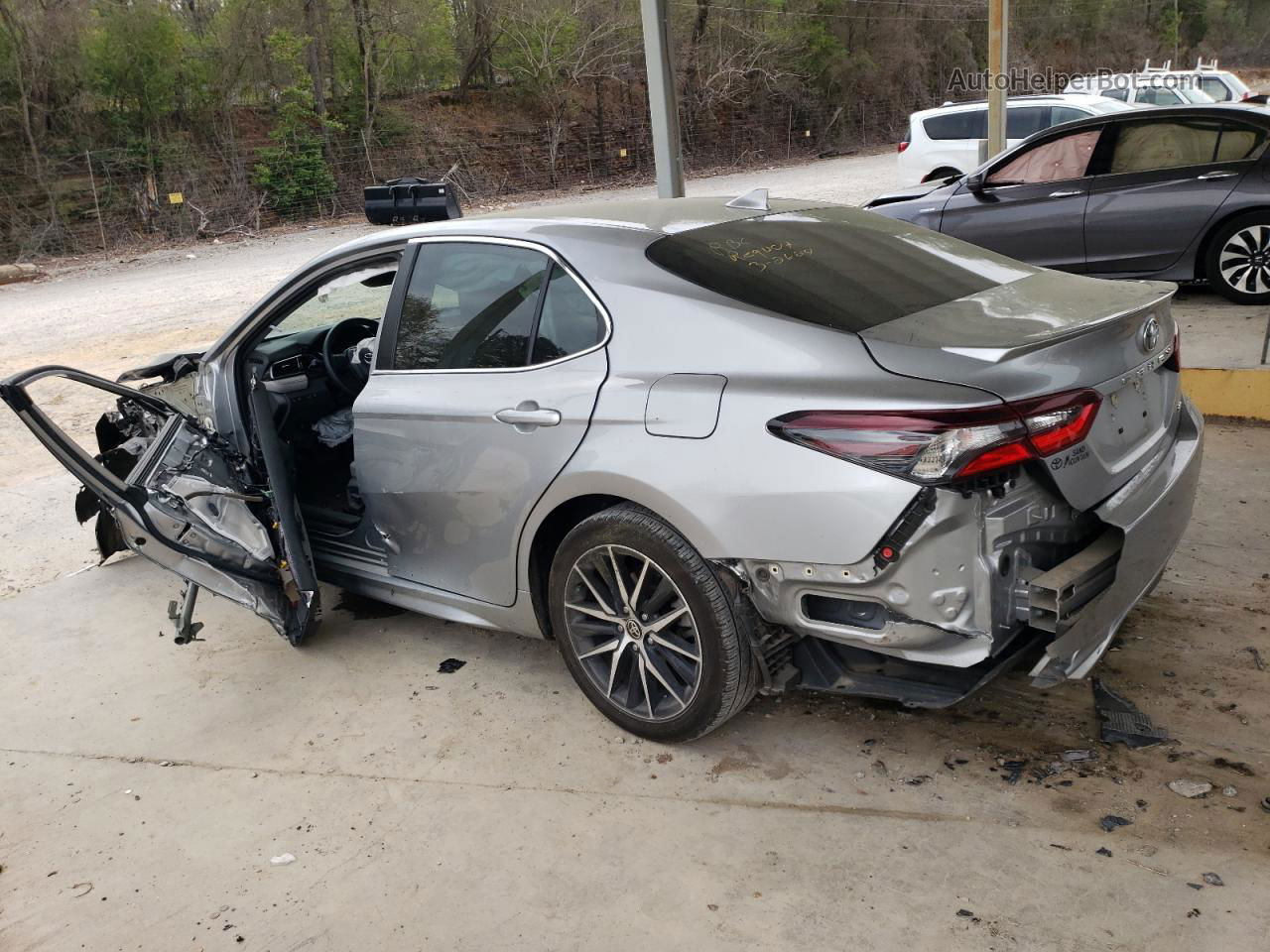 2021 Toyota Camry Se Silver vin: 4T1G11AK7MU608528