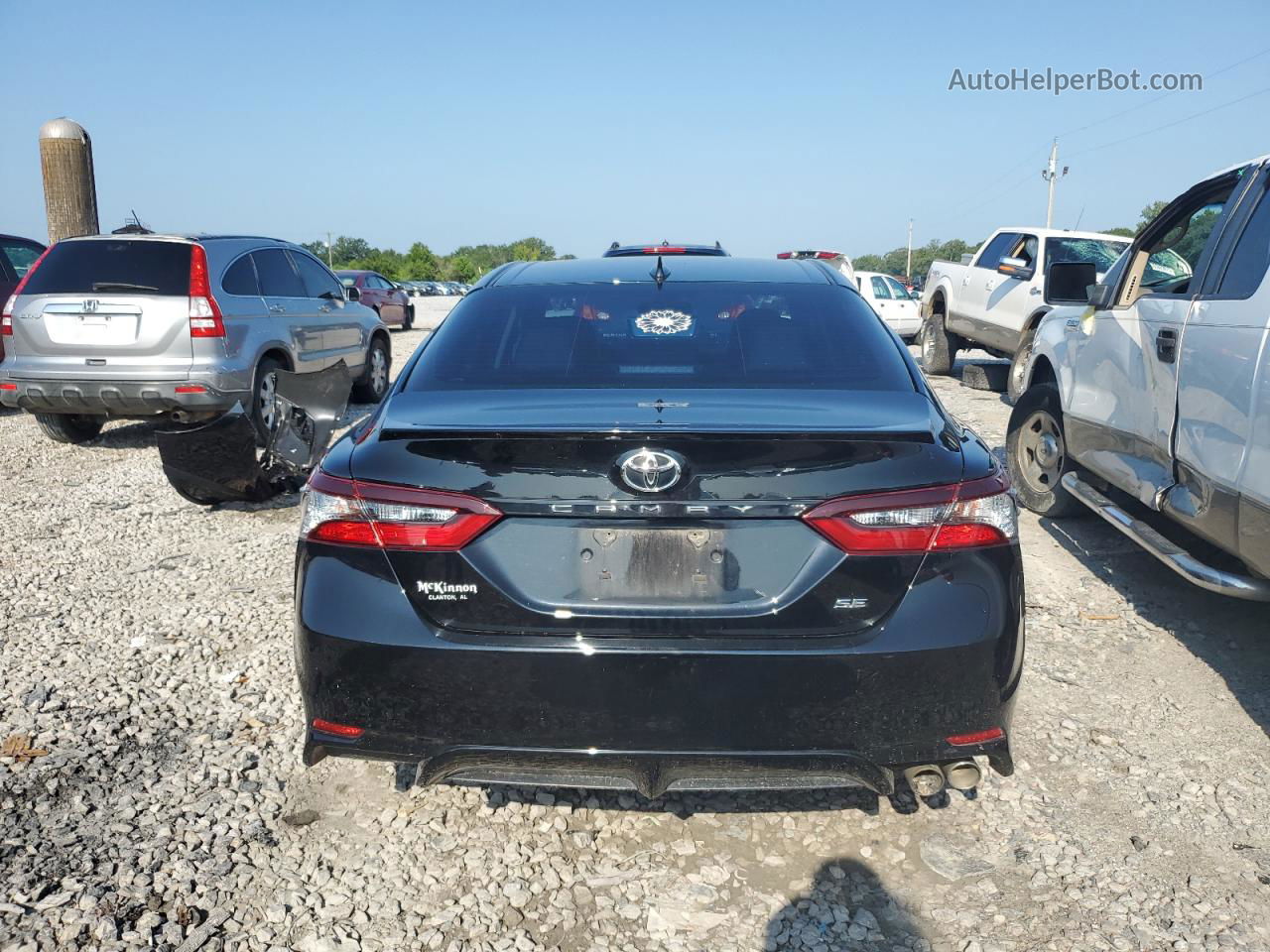 2021 Toyota Camry Se Black vin: 4T1G11AK7MU616208