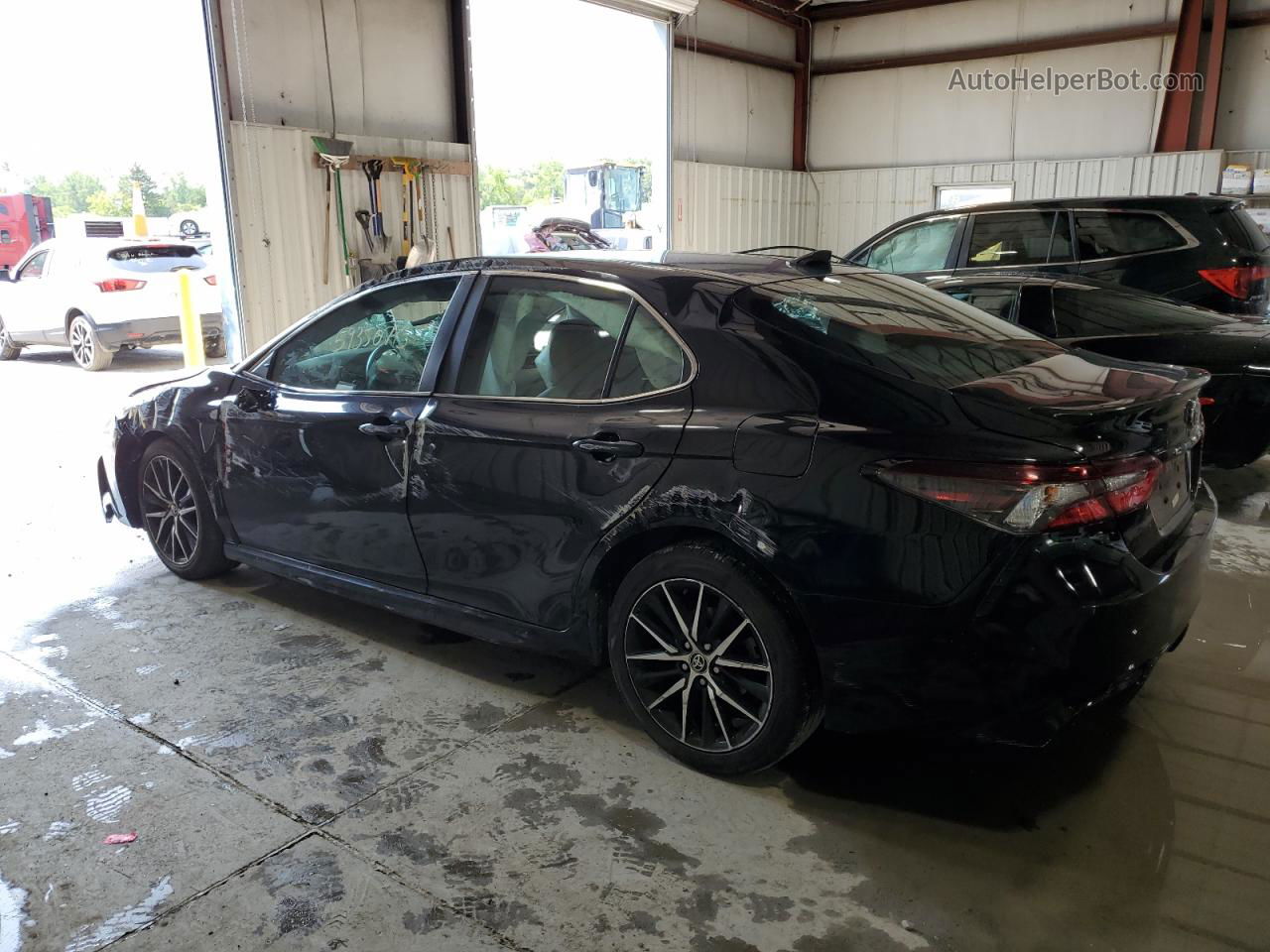 2021 Toyota Camry Se Black vin: 4T1G11AK8MU428572