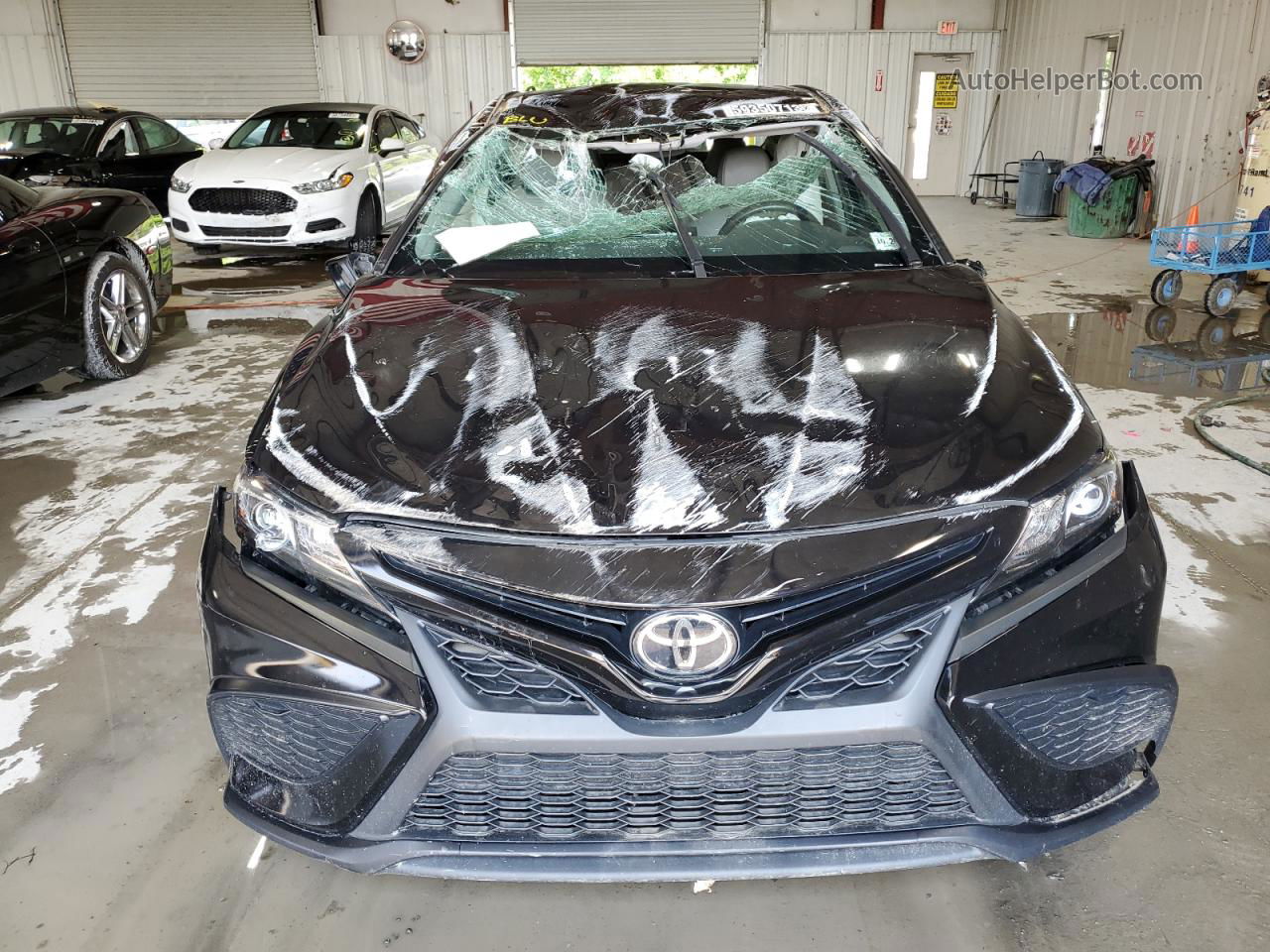 2021 Toyota Camry Se Черный vin: 4T1G11AK8MU428572