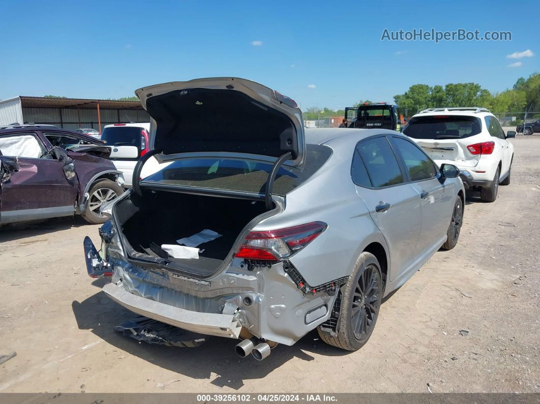 2021 Toyota Camry Se Nightshade Edition Silver vin: 4T1G11AK8MU437255