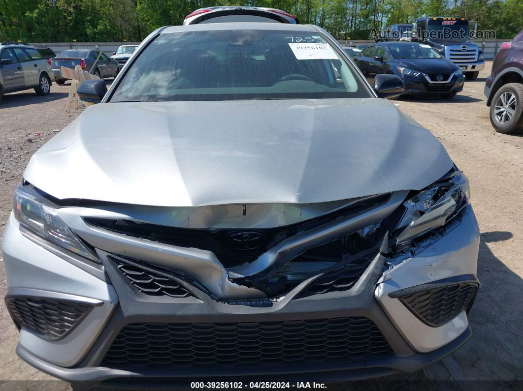 2021 Toyota Camry Se Nightshade Edition Silver vin: 4T1G11AK8MU437255