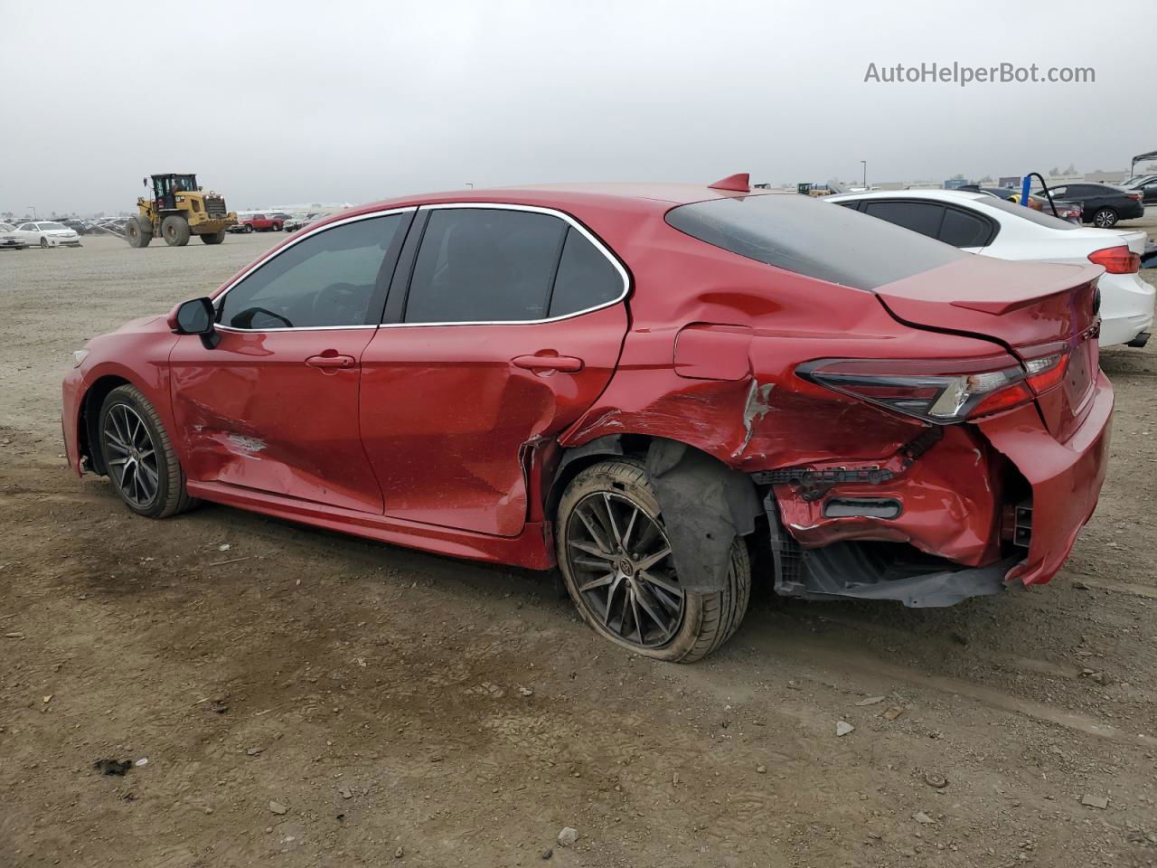 2021 Toyota Camry Se Red vin: 4T1G11AK8MU438423