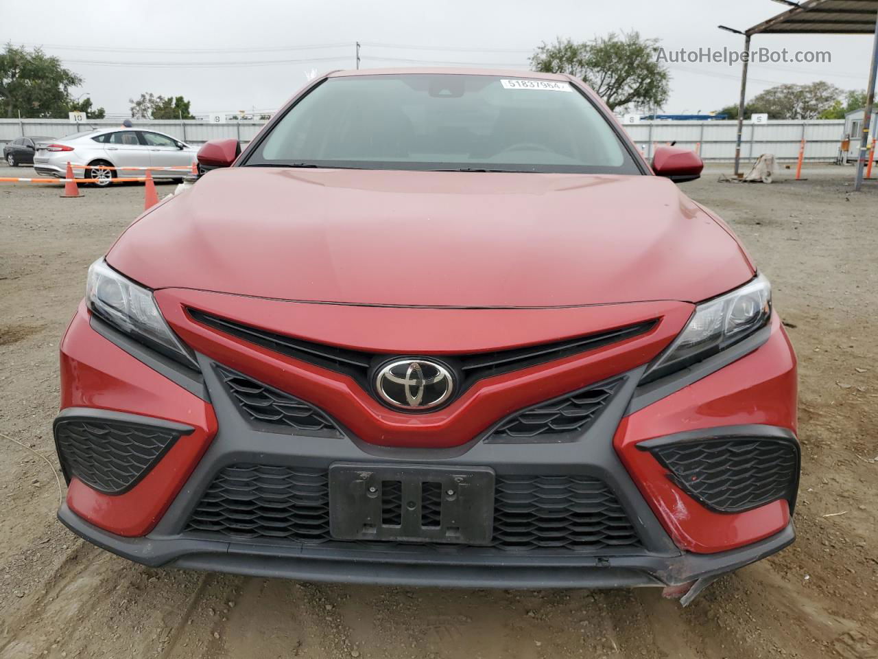 2021 Toyota Camry Se Red vin: 4T1G11AK8MU438423