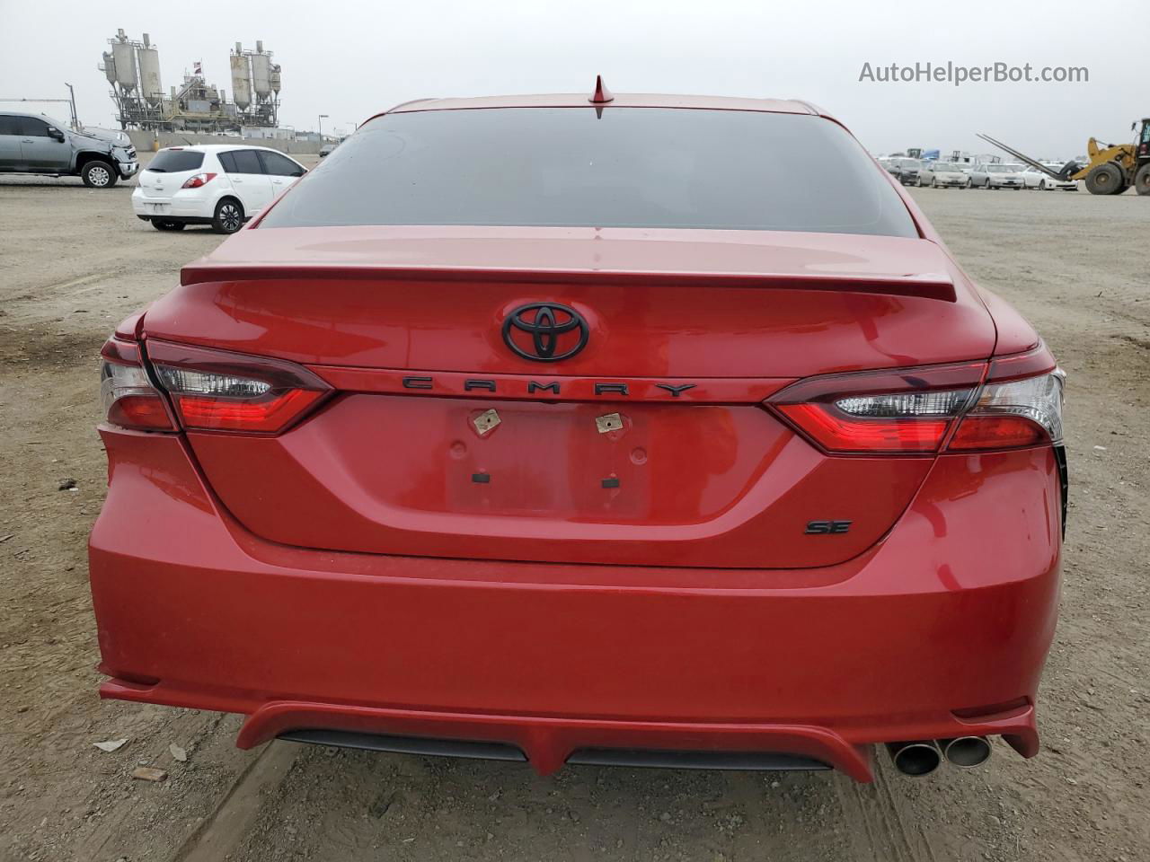 2021 Toyota Camry Se Красный vin: 4T1G11AK8MU438423