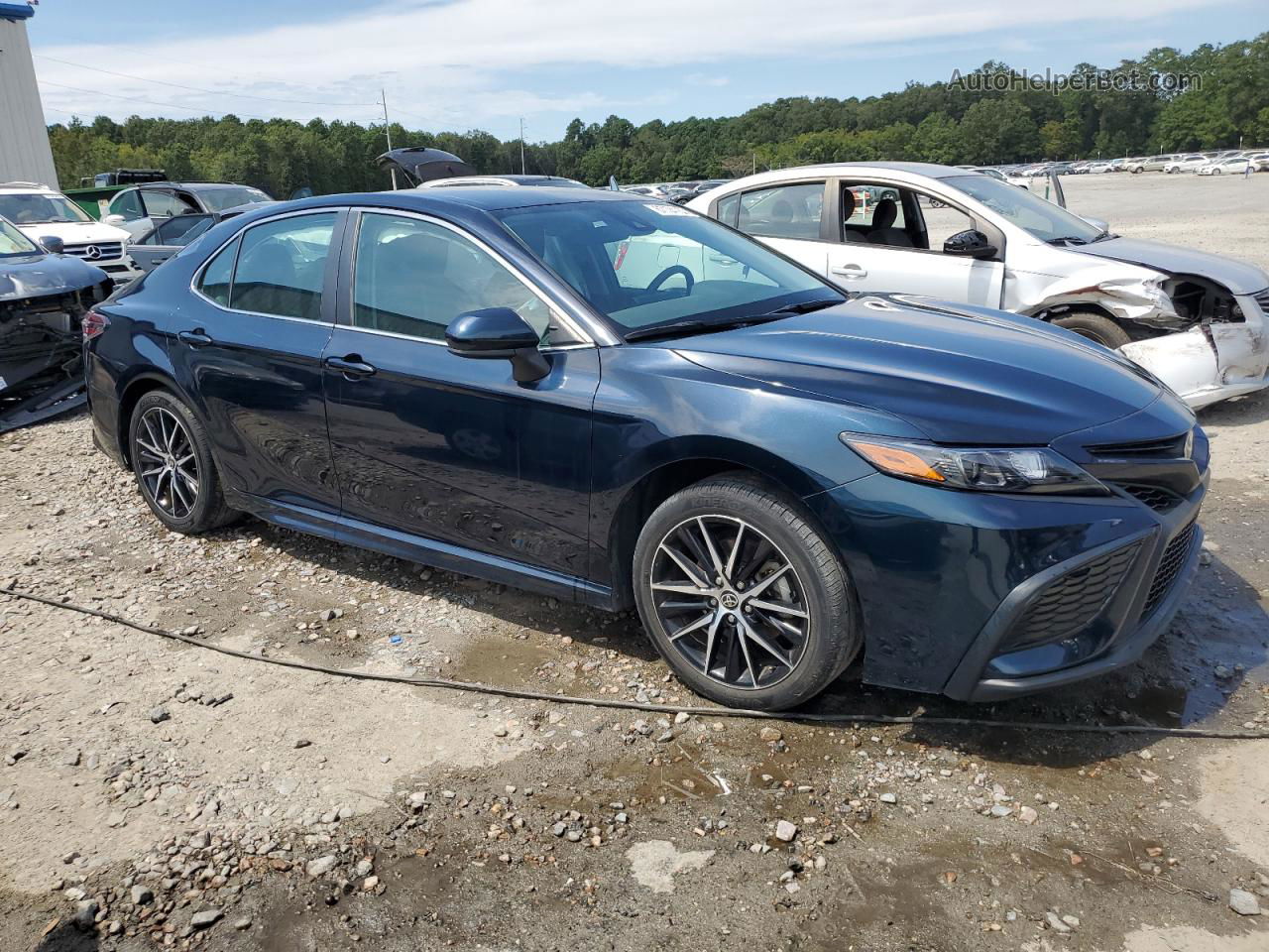 2021 Toyota Camry Se Black vin: 4T1G11AK8MU515730