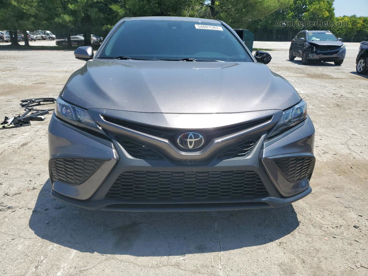 2021 Toyota Camry Se Gray vin: 4T1G11AK8MU606416