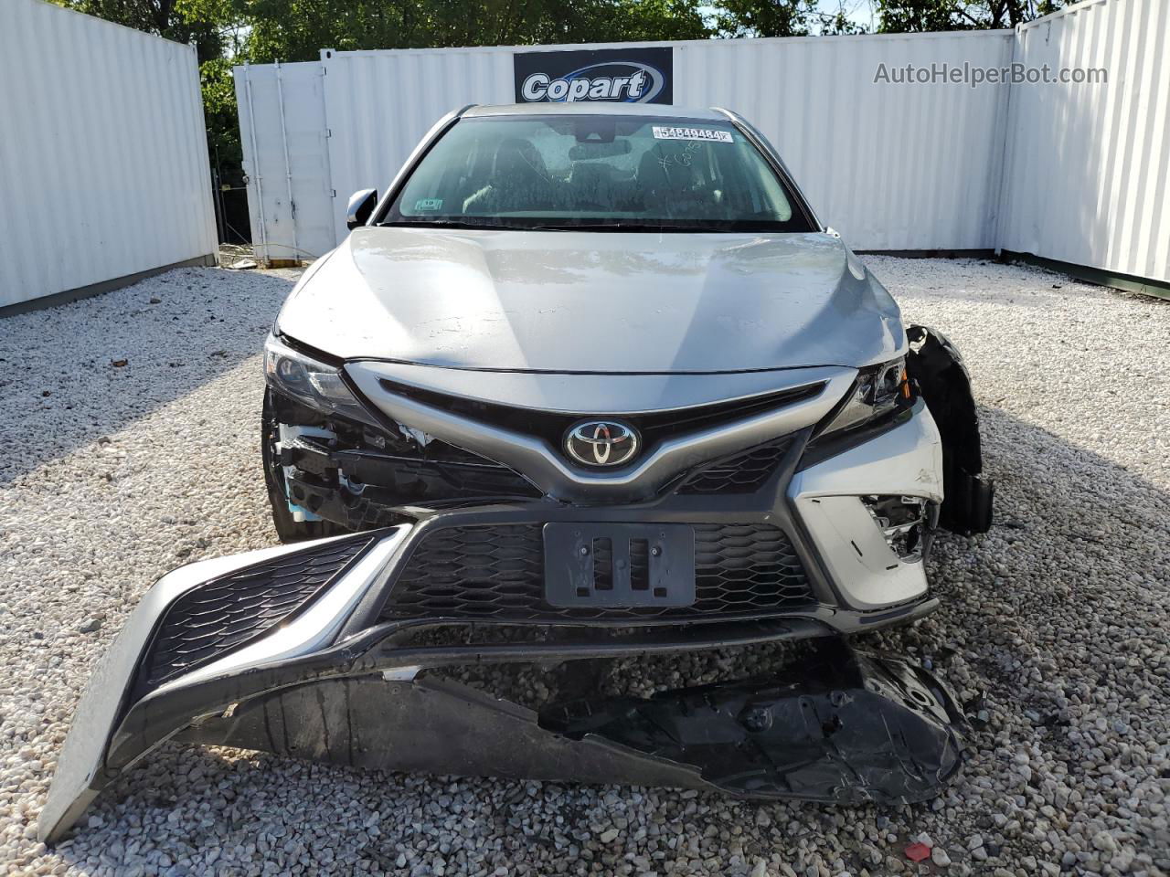 2021 Toyota Camry Se Gray vin: 4T1G11AK8MU607517