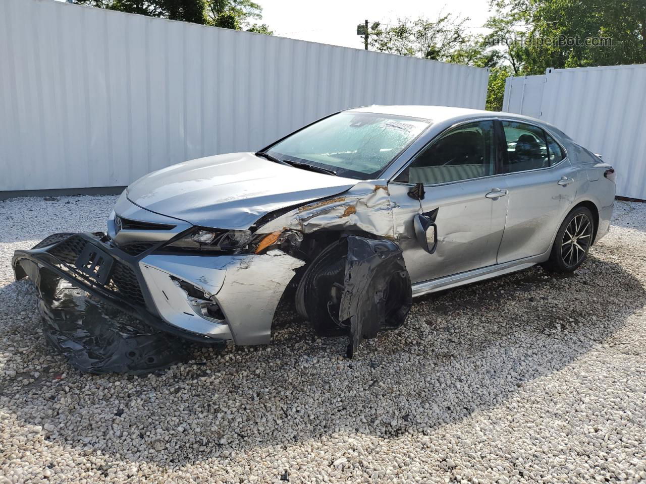 2021 Toyota Camry Se Gray vin: 4T1G11AK8MU607517