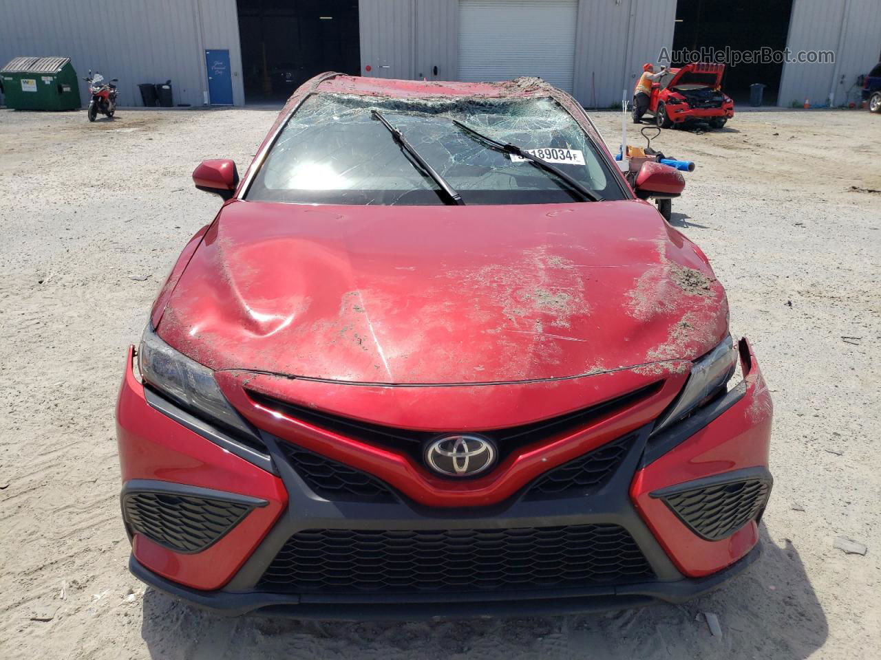 2021 Toyota Camry Se Red vin: 4T1G11AK9MU435241