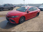 2021 Toyota Camry Se Red vin: 4T1G11AK9MU455909