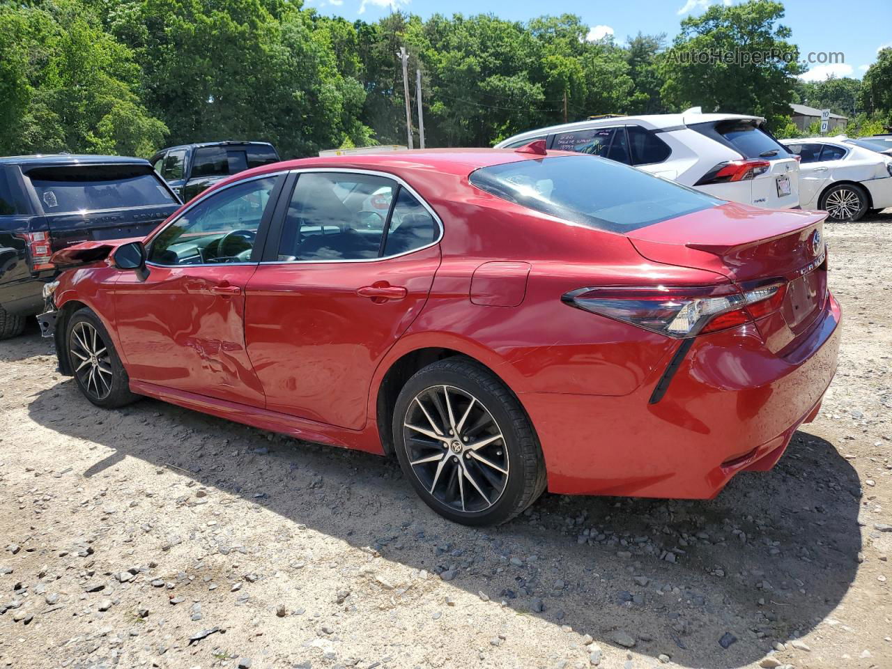 2021 Toyota Camry Se Red vin: 4T1G11AK9MU467316