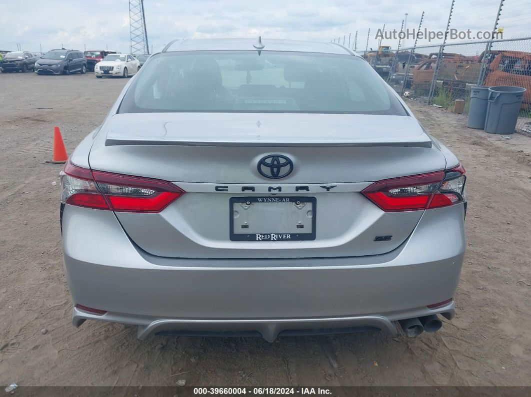 2021 Toyota Camry Se Silver vin: 4T1G11AK9MU513436