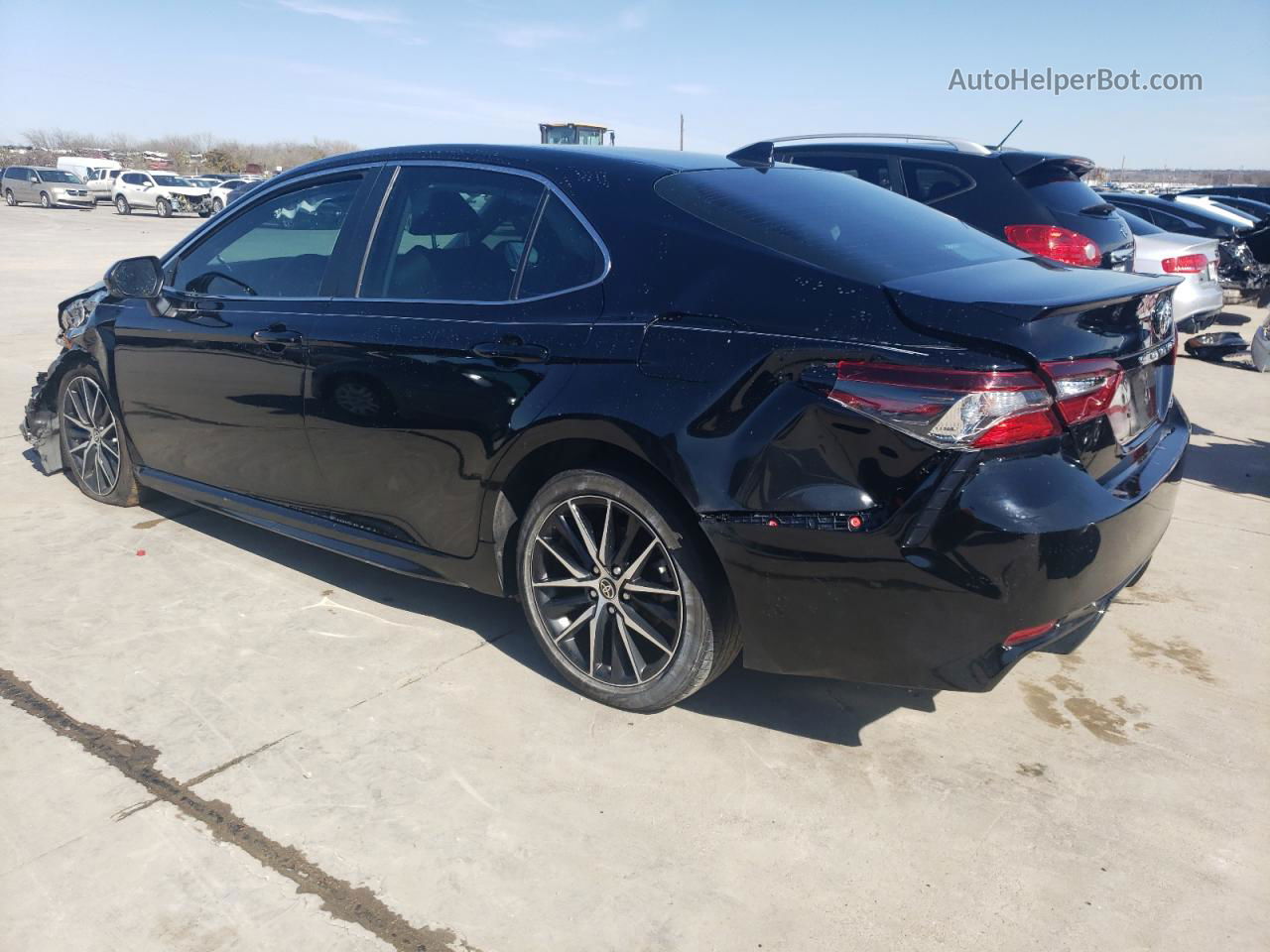 2021 Toyota Camry Se Black vin: 4T1G11AKXMU420182