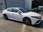 2021 Toyota Camry Se White vin: 4T1G11AKXMU530438