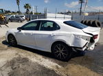 2021 Toyota Camry Se White vin: 4T1G11AKXMU530438