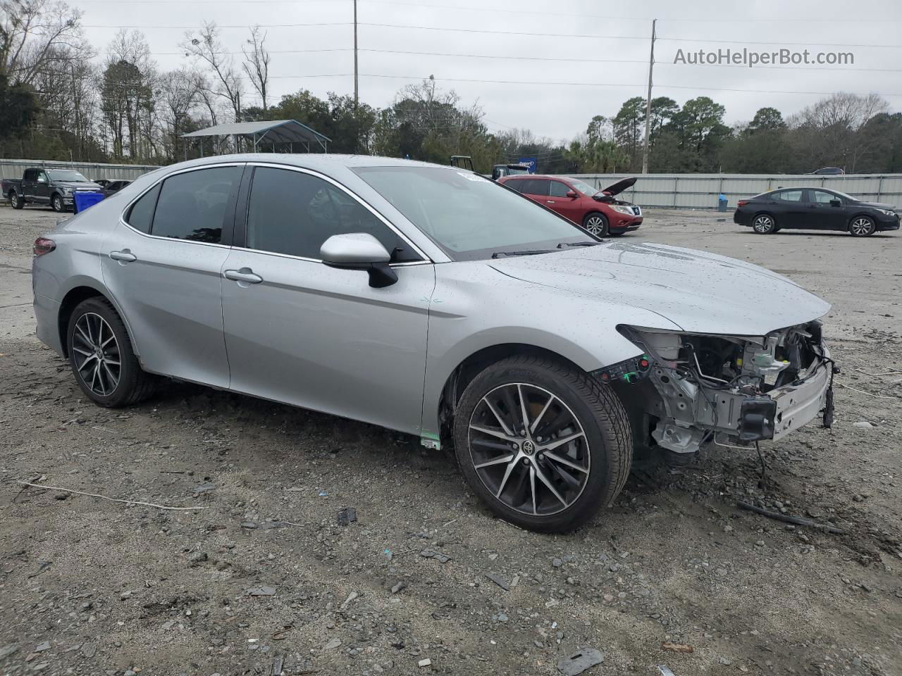 2021 Toyota Camry Se Серебряный vin: 4T1G11AKXMU532061