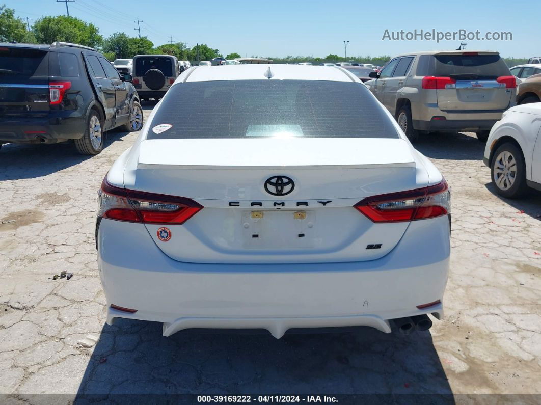 2021 Toyota Camry Se White vin: 4T1G11AKXMU533808