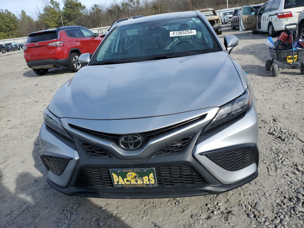 2021 Toyota Camry Se Silver vin: 4T1G11AKXMU559180