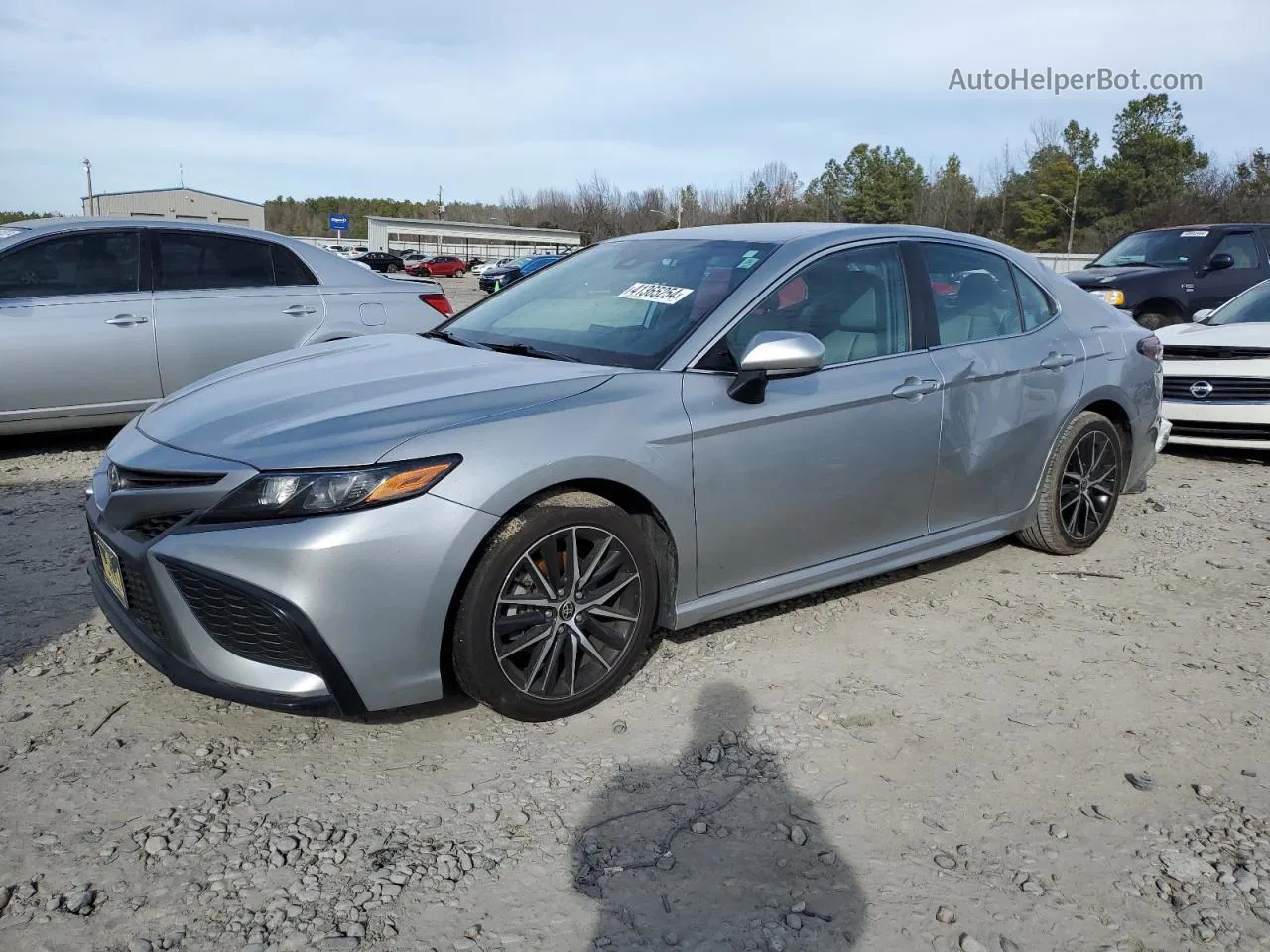 2021 Toyota Camry Se Silver vin: 4T1G11AKXMU559180