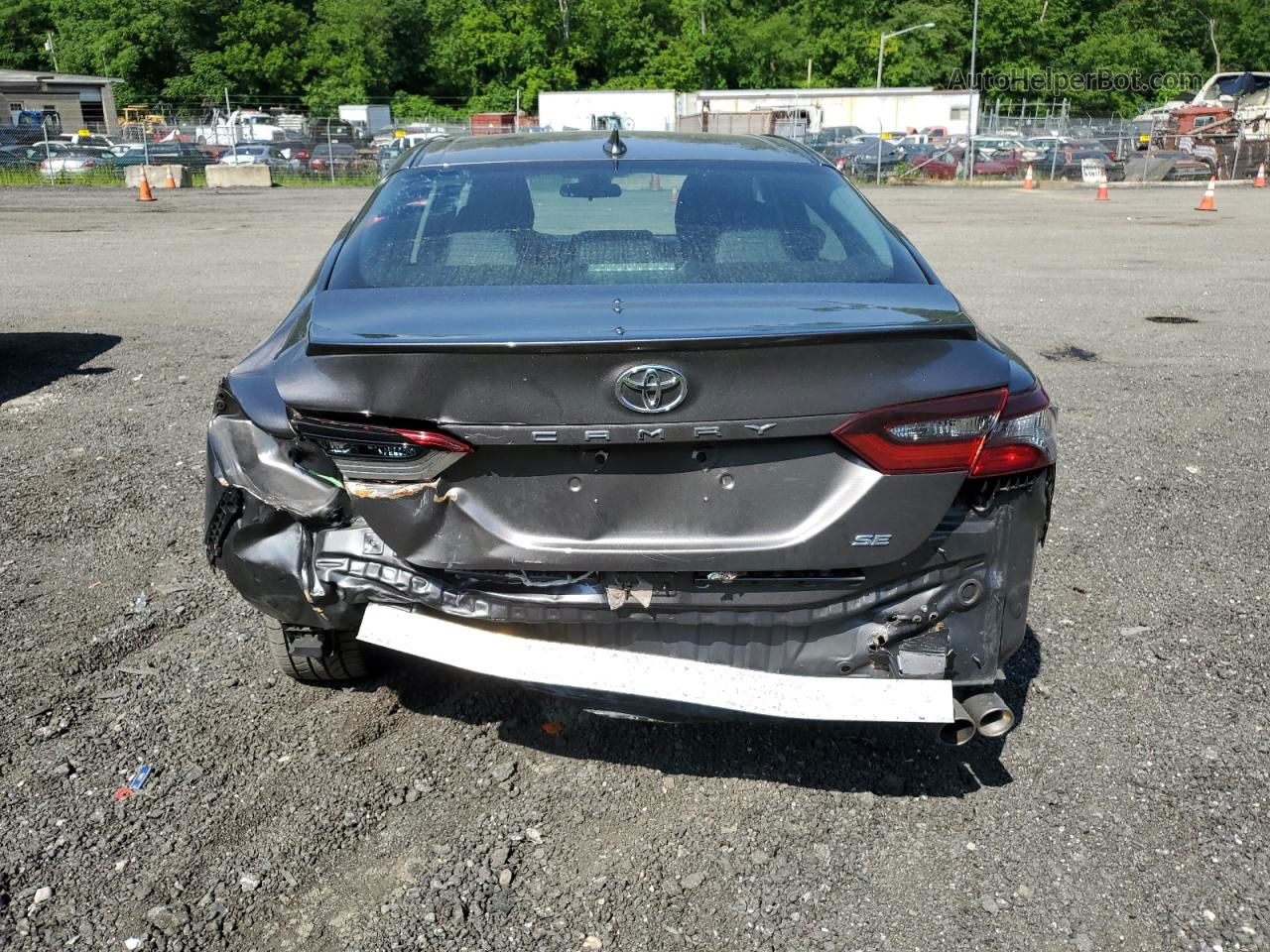 2021 Toyota Camry Se Gray vin: 4T1G11AKXMU587478