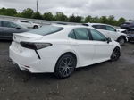 2021 Toyota Camry Se White vin: 4T1G11BK1MU037696