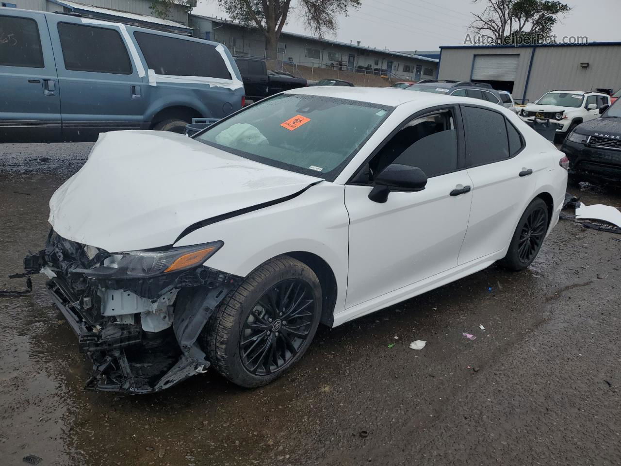 2021 Toyota Camry Se White vin: 4T1G11BK2MU025587