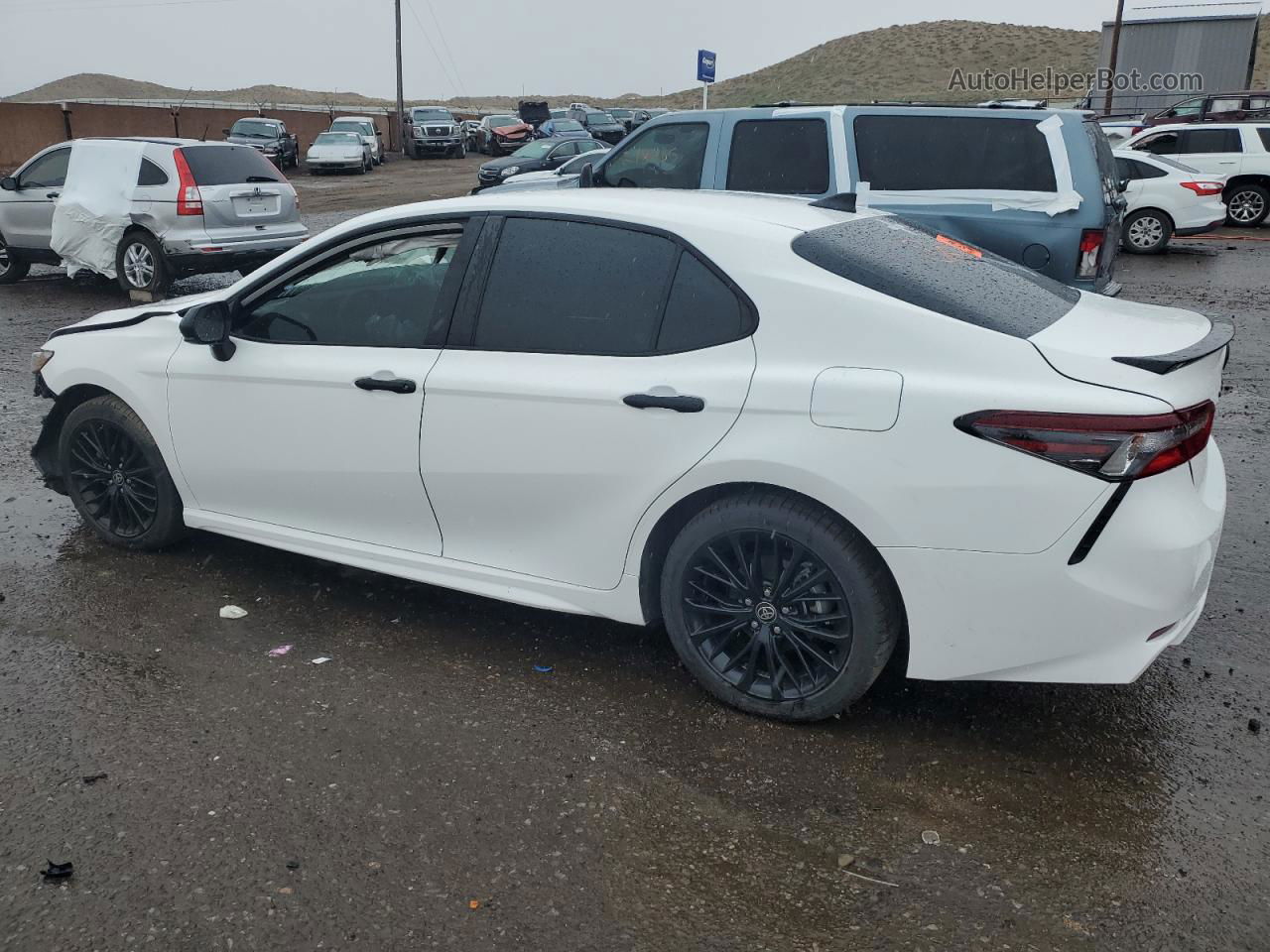 2021 Toyota Camry Se White vin: 4T1G11BK2MU025587